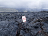 Lava Flow  Kilauea  Hawaii Volcanoes National Park  Island of Hawaii (Big Island)