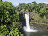 Rainbow Falls Near Hilo  Island of Hawaii (Big Island)  Hawaii  USA