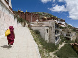 Ganden Monastery  Near Lhasa  Tibet  China