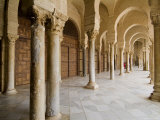 Mosque Okba (The Great Mosque)  Kairouan  Unesco World Heritage Site  Tunisia  North Africa  Africa