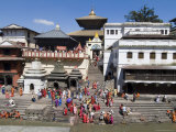 Hindu Festival  Pashupatinath Temple  Kathmandu  Nepal
