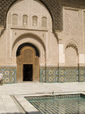 Ben Youssef Medersa (Koranic School)  Marrakech  Morocco  North Africa  Africa