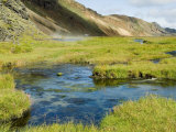 Hot Springs  Landmannalaugar  Iceland  Polar Regions