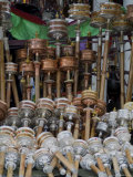 Prayer Wheels  Barkhor  Lhasa  Tibet  China