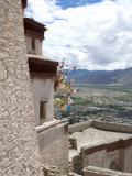 View from Fort  Gyantse  Tibet  China