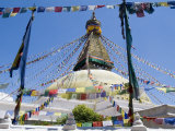Boudhanath (Bodhnath) Stupa  Unesco World Heritage Site  Kathmandu  Nepal