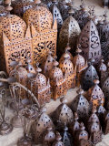 Lanterns  Place Des Ferblantiers (Ironmongers Square)  Marrakech  Morocco  North Africa  Africa
