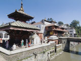 Hindu Festival  Pashupatinath Temple  Kathmandu  Nepal