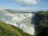 Gullfoss (Golden Falls)  Iceland  Polar Regions