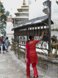 Swayambhunath (Monkey Temple)  Kathmandu  Nepal