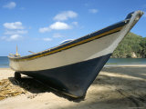 Traditional Fishing Boat  Playa Medina  Paria Peninsula  Venezuela  South America