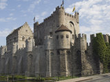 The Castle  Gravensteen  Ghent  Belgium