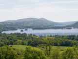 Lake Windermere  Lake District National Park  Cumbria  England  United Kingdom