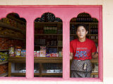 Young Shop Owner  Village of Wangdue Phodrang  Bhutan