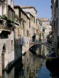 Canal Scene  Venice  Veneto  Italy