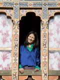Bhutanese Woman  Jankar  Bumthang  Bhutan