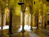 Interior of the Great Mosque (Mezquita) and Cathedral  Unesco World Heritage Site  Cordoba  Spain