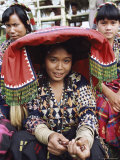 Women of the T'Boli Tribal People  South Cotabato Province  Mindanao  Philippines