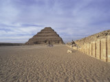 The Step Pyramid  Saqqara  Unesco World Heritage Site  Near Cairo  Egypt  North Africa  Africa
