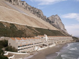 Apartments Below Water Catchment Slopes  Sandy Bay  East Side  Gibraltar  Mediterranean