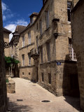 Narrow Street  Sarlat  Dordogne  Aquitaine  France