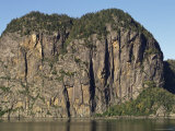 Cape Trinity at Entrance to Eternity Bay  Saguenay River  off St Lawrence  Quebec  Canada