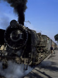 Steam Locomotive of Indian Railways at Chittaurgarh Junction  India