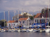 Yachts in the Harbour  Fiscardo  Cephalonia  Ionian Islands  Greece