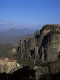 The Monasteries of Rousanou  St Nicholas and Metamorphosis  Meteora  Meteora  Greece