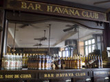The Bar at the Havana Club Rum Factory  Havana  Cuba  West Indies  Central America