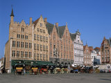Main Town Square  Bruges  Belgium