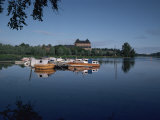 Hame Castle and Lake Vanajavesi  Hameenlinna  Finland  Scandinavia