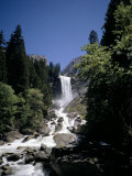 Vernal Falls  318Ft  Yosemite National Park  Unesco World Heritage Site  California  USA