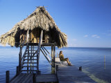 Tourist Hut for Rent  Ambergris Cay  Belize  Central America