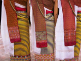 Close-Up of Traditional North Thai Dance Costume  Chiang Mai  Thailand  Southeast Asia
