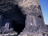 Entrance to Fingal's Cave  Columnar Basalt Rock  Island of Staffa  Inner Hebrides