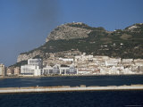 The Rock of Gibraltar  Gibraltar  Viewed from the Mediterranean