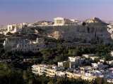 The Acropolis  Parthenon and City Skyline  Athens  Greece