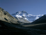 North Face  Mount Everest  8848M  Himalayas  Tibet  China
