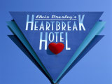 Elvis Presley's Heartbreak Hotel Sign  Memphis  Tennessee  USA