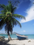View Towards St Kitts  Nevis  Leeward Islands  West Indies  Caribbean  Central America
