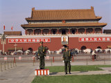 Gate of Heavenly Peace  Tiananmen Square  Beijing  China