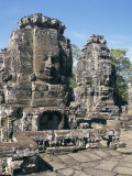 Bayon  Angkor  Unesco World Heritage Site  Siem Reap  Cambodia  Indochina  Southeast Asia