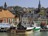 Fishing Boats  Trouville  Calvados  Cote Fleurie  Normandy  France