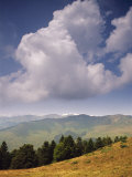 White Clouds Over Mountains  View from Col d'Aspin  Haute-Pyrenees  Midi-Pyrenees  France