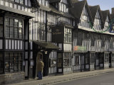 Half Timbered Shakespeare Hostelry  Stratford Upon Avon  Warwickshire  England