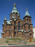 Uspenski Cathedral  Helsinki  Finland  Scandinavia