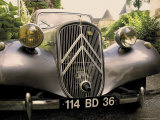 Citroen 4Cv  Gargillesse Village  Creuse  Loire Valley  France