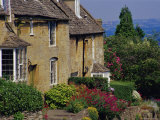 Village Houses  Bourton-On-The-Hill  Cotswolds  Gloucestershire  England  UK
