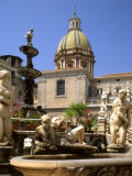 Piazza Pretoria  Palermo  Sicily  Italy